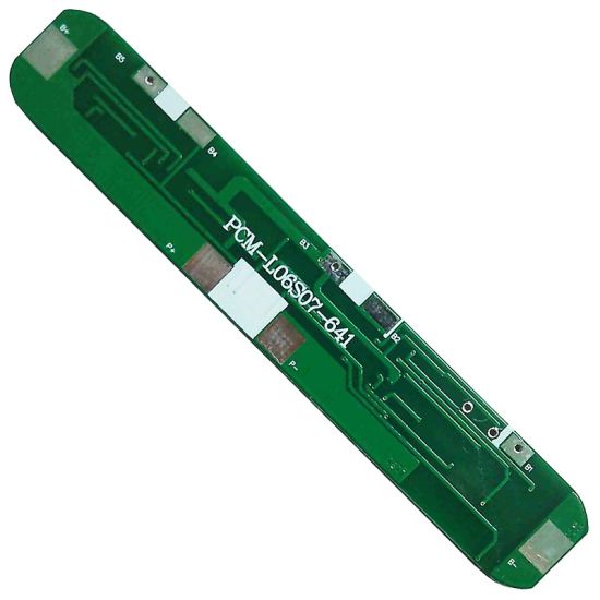 6s 7A PCM BMS for 21.6V 22.2V Li-ion/Lithium/ Li-Polymer 18V 19.2V LiFePO4 Battery Pack Supporting Power Display (PCM-L06S07-641)
