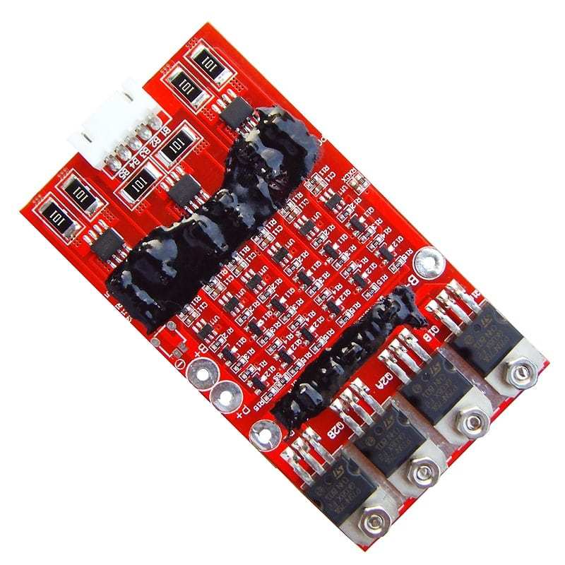 6s 10A PCM BMS for 21.6V 22.2V Li-ion/Lithium/ Li-Polymer 18V 19.2V LiFePO4 Battery Pack Size L85*W47*T9mm (PCM-L06S12-090)