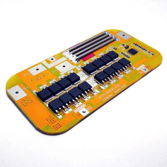 4s 30A PCM BMS for 14.4V 14.8V Li-ion/Lithium/ Li-Polymer 12V 12.8V LiFePO4 Battery Pack Size L102*W50*T6mm (PCM-L04S30-292)