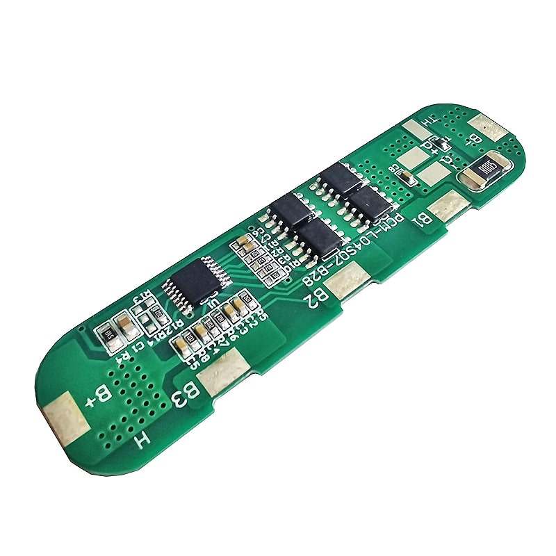 4s 7A PCM BMS for 14.4V 14.8V Li-ion/Lithium/Li-Polymer 12V 12.8V LiFePO4 Battery Pack Size L70*W17*T3mm (PCM-L04S07-B28)