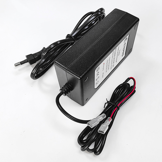 60W Smart Charger 36V 37.8V 1a 1.5a Battery Charger for 9S 32.4V 33.3V Lithium ion Batteries Electric Scooter Robots Battery Pack