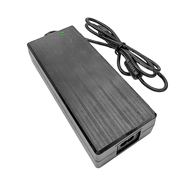 120W 60V 61.2V 62.05V 2A Battery Charger for 17S 51V 54.4V LiFePO4 Battery Pack Electric Scooter Electric Bike Portable Power Adapter
