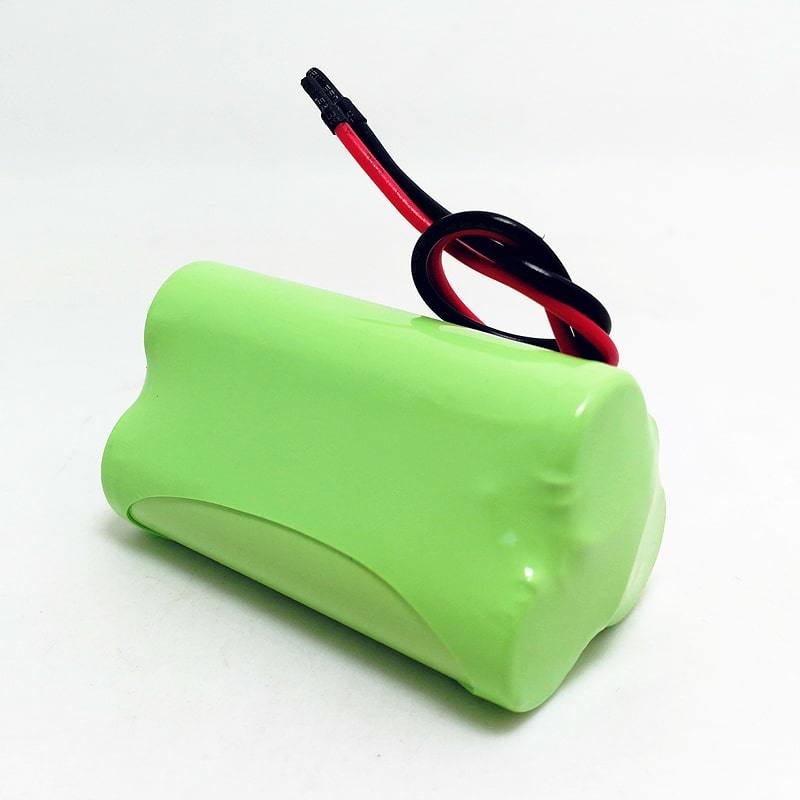 3.6V 2000mAh AA Ni-MH Rechargeable Battery Pack with Connector and Wire