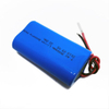 2s1p 7.2V 7.4V 18650 3000mAh Rechargeable Lithium Ion Battery Pack with PCM and Connector