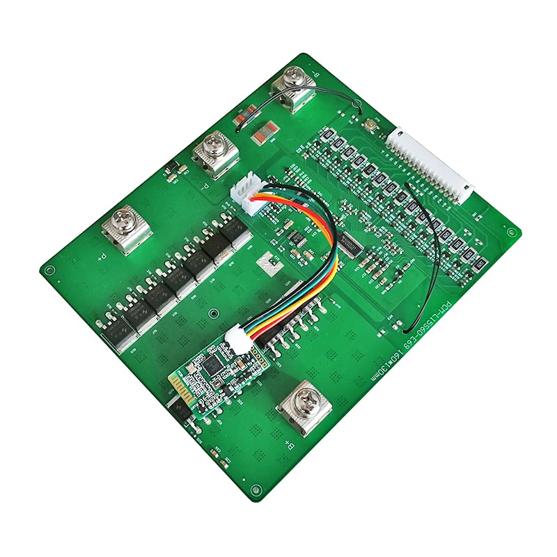 15s 60a BMS for 54V 55.5V Li-ion/Lithium/Li-Polymer 45V 48V LiFePO4 Battery Pack with Smbus and Bluetooth (PCM-L15S60-E69)