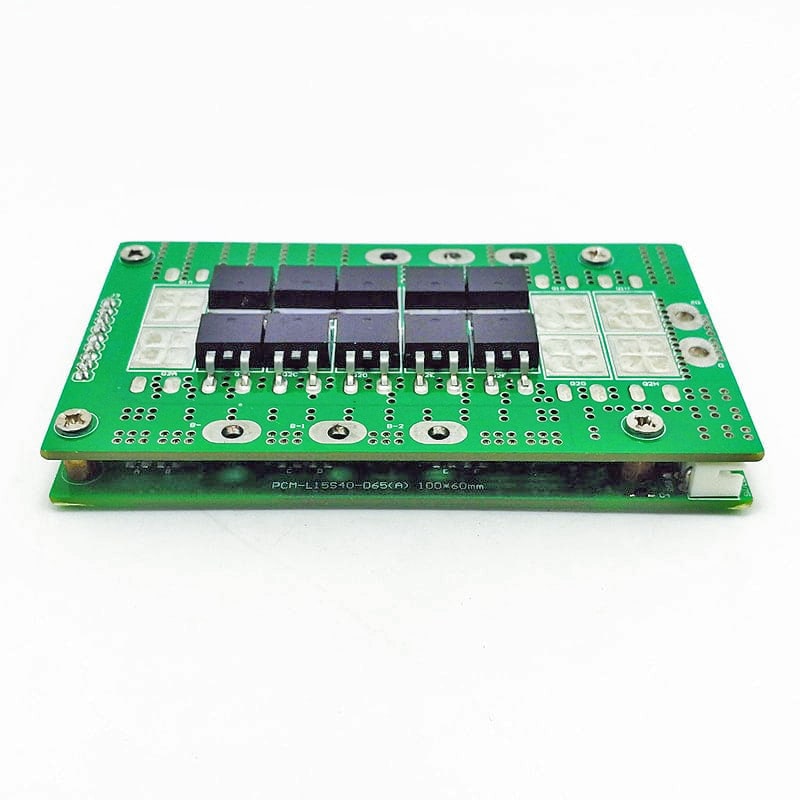 10s 11s 12s 13s 14s 15s 40a BMS for 54V 55.5V Li-ion/Lithium/Li-Polymer 45V 48V LiFePO4 Battery Pack With control switch Size L100*W60*T15mm