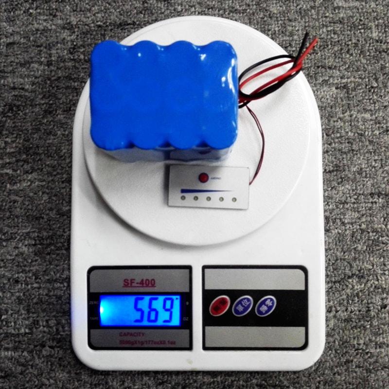 4s3p 14.4V 14.8V 18650 7800mAh Rechargeable Lithium Ion Battery Pack with Fuel Gauge