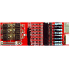 8s 12A PCM BMS for 28.8V 29.6V Li-ion/Lithium/ Li-Polymer 24V 25.6V LiFePO4 Battery Pack Size L140*W47*T9mm (PCM-L08S20-210)