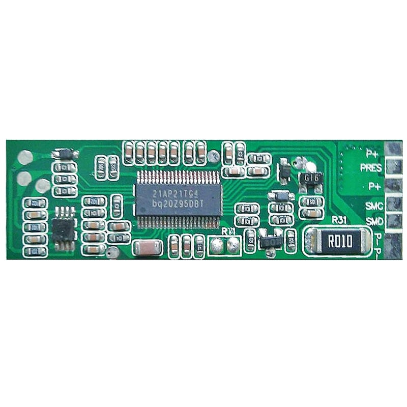 3s 4A BMS for 10.8V 11.1V 12V Li-ion/Lithium/Li-Polymer 9V 9.6V LiFePO4 Battery Pack with Smbus Protocol Size L53*W16*T3.5mm (PCM-L03S04-736)