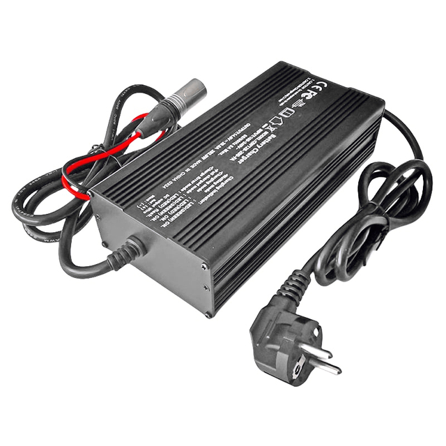 360W Battery Chargers 57.6V 58.4V 5a 6a IP56 Waterproof Chargers for 16S 48V 51.2V Robots Electric Tricycles LiFePO4 Outdoor Charger