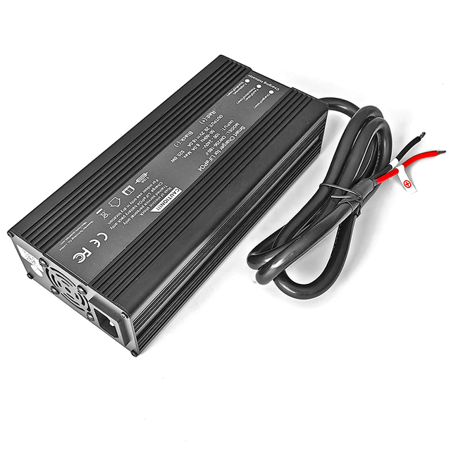 600W LiFePO4 Charger 50.4V 51.1V 10a 12a Batteries Charger For 14S 42V 44.8V For Electric Forklift Electric Motorcycle Tricycles Battery Pack