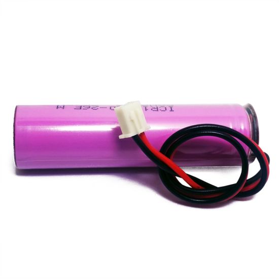 3.6V 3.7V 18650 2600mAh rechargeable lithium ion battery pack with Transparent PVC Shrink tube