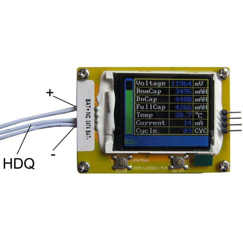 3s 5A PCM BMS for 10.8V 11.1V 12V Li-ion/Lithium/ Li-Polymer 9V 9.6V LiFePO4 Battery Pack with Smbus Protocol and Ntc (PCM-L03S05-D76)