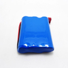 3s1p 10.8V 11.1V 18650 2200mAh Rechargeable Lithium Ion Battery Pack with PCM and Connector