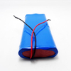 3S2P 10.8V 11.1V 18650 5200mAh rechargeable lithium ion battery pack with PCM and connector