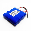 4S1P 12V 14.4V 14.8V 18650 2600mAh rechargeable lithium ion battery pack with PCM and connectors