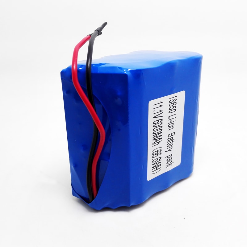 3S2P 10.8V 11.1V 18650 6000mAh rechargeable lithium ion battery pack For Medical Equipments emergency lights