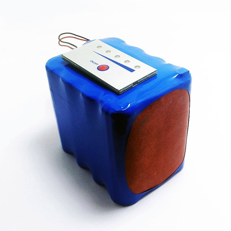 6s2p 21.6V 22.2V 18650 6800mAh Rechargeable Lithium Ion Battery Pack with Fuel Gauge
