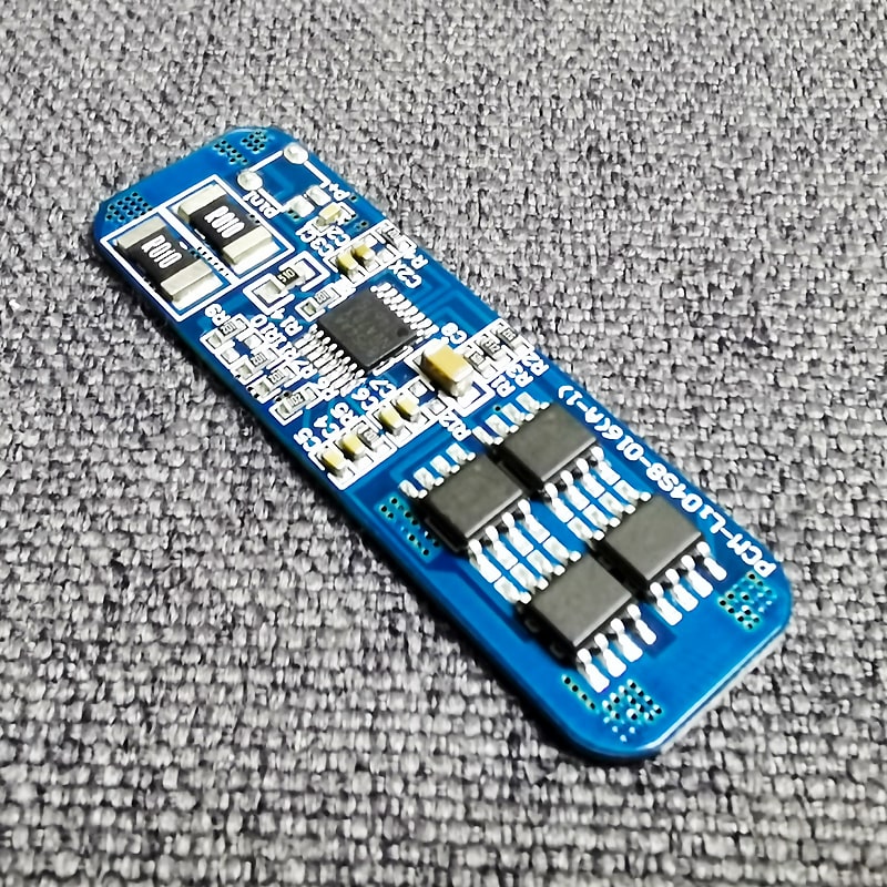 3s 4s 7A BMS for 14.4V 14.8V Li-ion/Lithium/Li-Polymer 12V 12.8V LiFePO4 Battery Pack Size L50*W16*T4mm (PCM-Li04S8-016)