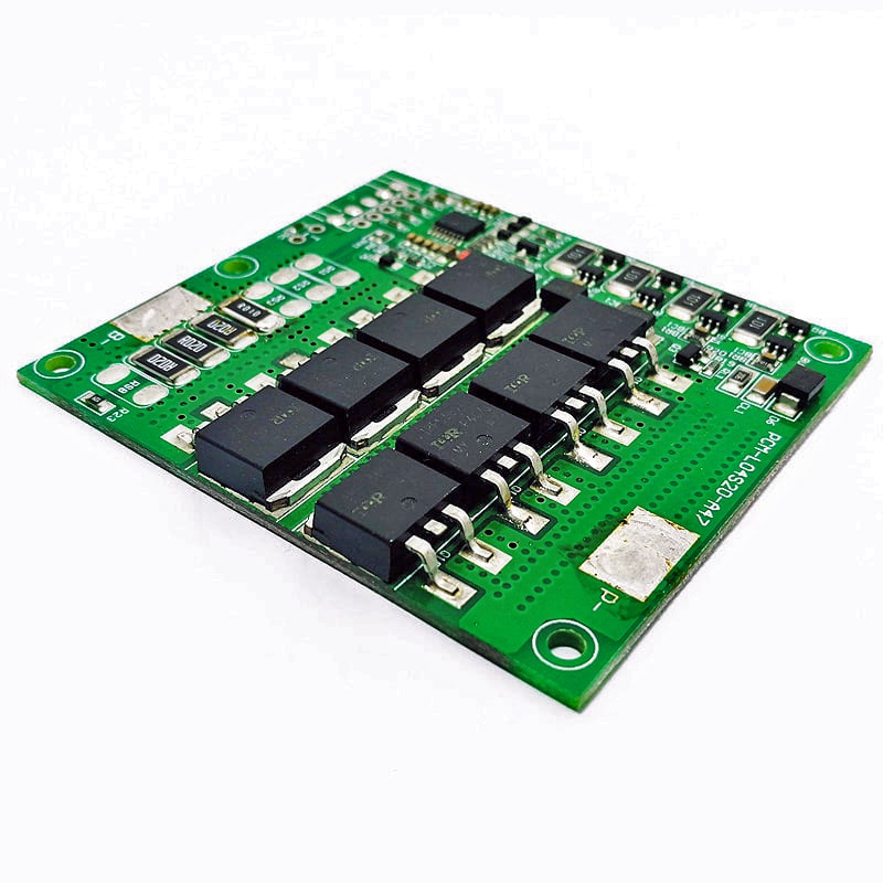 4s 20A BMS for 14.4V 14.8V Li-ion/Lithium/Li-Polymer 12V 12.8V LiFePO4 Battery Pack Size L70*W62*T8mm (PCM-L04S20-A47)