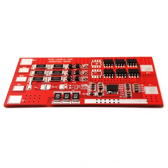 3s~4s 10A PCM BMS for 14.4V 14.8V Li-ion/Lithium/ Li-Polymer 12V 12.8V LiFePO4 Battery Pack Size L70*W40*T4mm (PCM-L04S12-406)