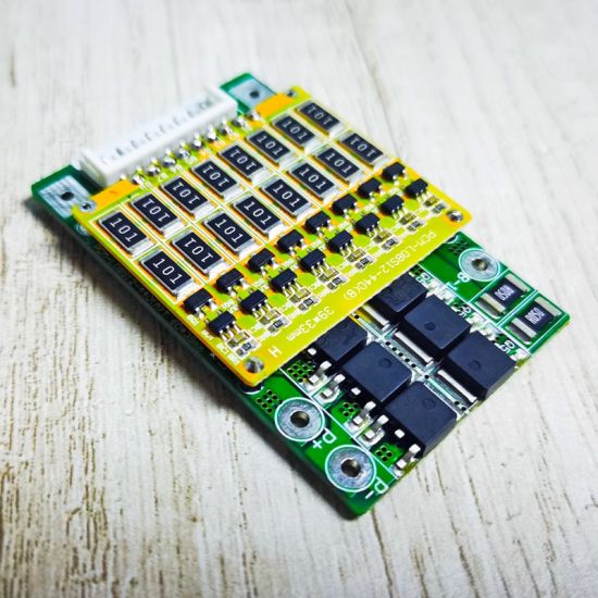 5s-8s 5A PCM BMS for 28.8V 29.6V Li-ion/Lithium/ Li-Polymer 24V 25.6V LiFePO4 Battery Pack Size L50*W40*T9mm PCM-L08s12-440 (C)