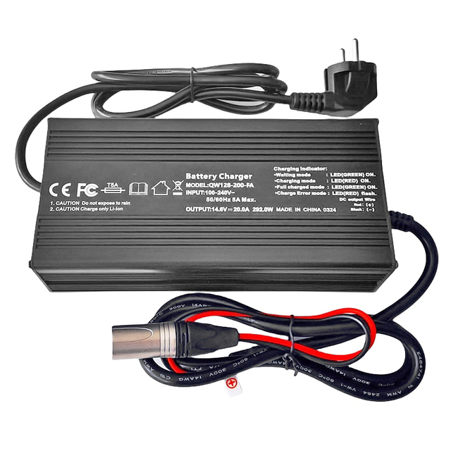 360W Battery Chargers 68.4V 69.35V 4a 5a IP56 Waterproof Chargers for 19S 57V 60V 60.8V Robots Electric Tricycles LiFePO4 Outdoor Charger