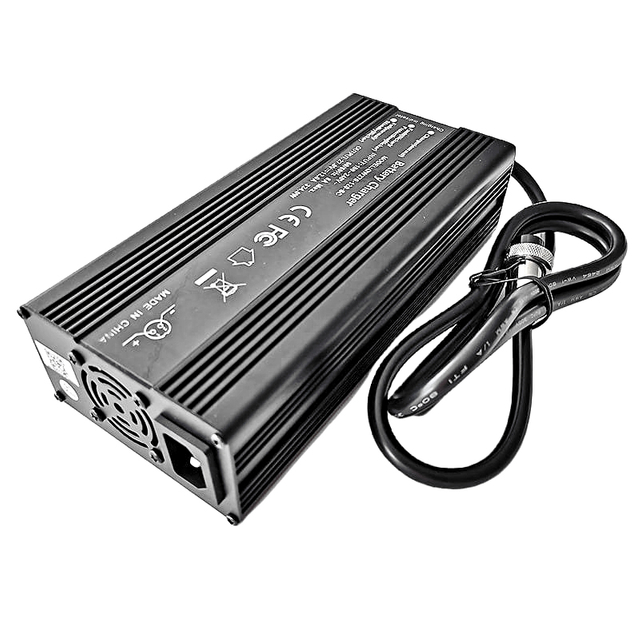 600W LiFePO4 Charger 36V 36.5V 15a 16a Batteries Charger For 10S 30V 32V For Electric Forklift Electric Motorcycle Tricycles Battery Pack