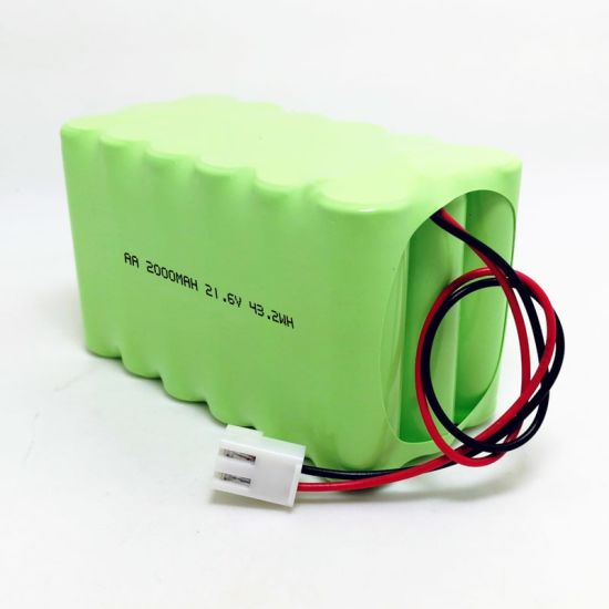 21.6V 2000mAh AA Ni-MH Rechargeable Battery Pack for Industrial instruments