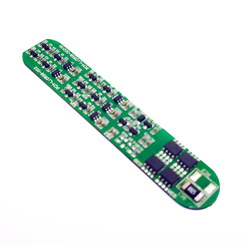 5s 7A PCM BMS for 18V 18.5V Li-ion/Lithium/Li-Polymer 15V 16V LiFePO4 Battery Pack Size L86*W16*T4mm (PCM-Li05S8-002)