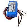 2S1P 18650 6V 6.4V 1800mAh rechargeable LiFePO4 battery pack With SMBus and Heating film