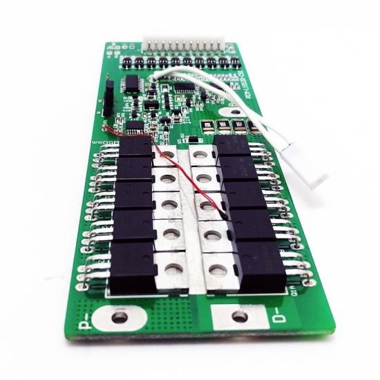 10s 30A PCM BMS for 36V 37V Li-ion/Lithium/ Li-Polymer 30V 32V LiFePO4 Battery Pack with Hdq, I2c Communication Protocol (PCM-L10S30-C50)