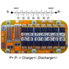 8s 30A PCM BMS for 28.8V 29.6V Li-ion/Lithium/ Li-Polymer 24V 25.6V LiFePO4 Battery Pack Size L100*W100*T9mm (PCM-L08S30-300)