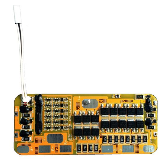 6s 40A PCM BMS for 21.6V 22.2V Li-ion/Lithium/ Li-Polymer 18V 19.2V LiFePO4 Battery Pack Size L124*W52*T6mm (PCM-L06S40-A73)