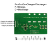 3s-6s C: 5A D: 30A PCM BMS for 21.6V 22.2V Li-ion/Lithium/ Li-Polymer 18V 19.2V LiFePO4 Battery Pack with Weak Current Switch (PCM-L06S30-C79)