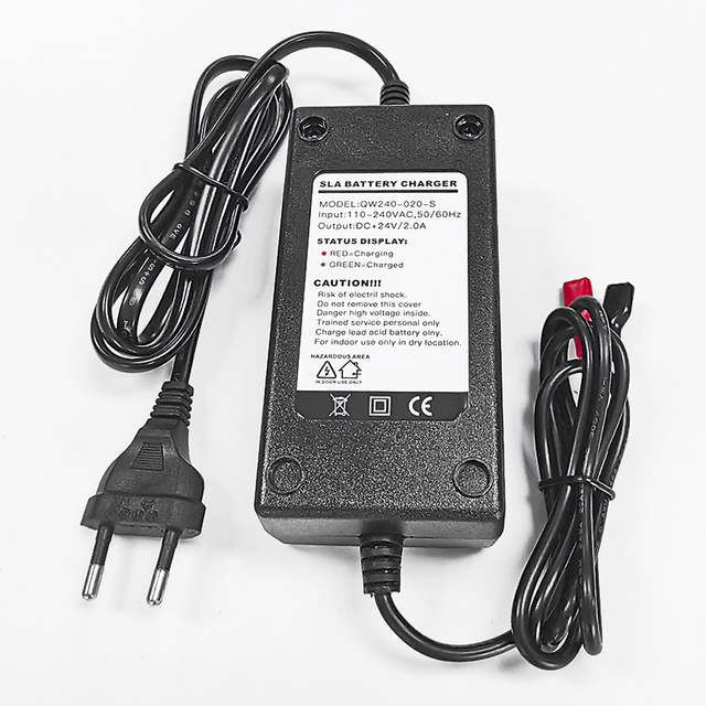 60W Smart Charger 29.4V 2a Battery Charger for 7S 24V 25.2V 25.9V Lithium ion Batteries Electric Scootersr Battery Pack