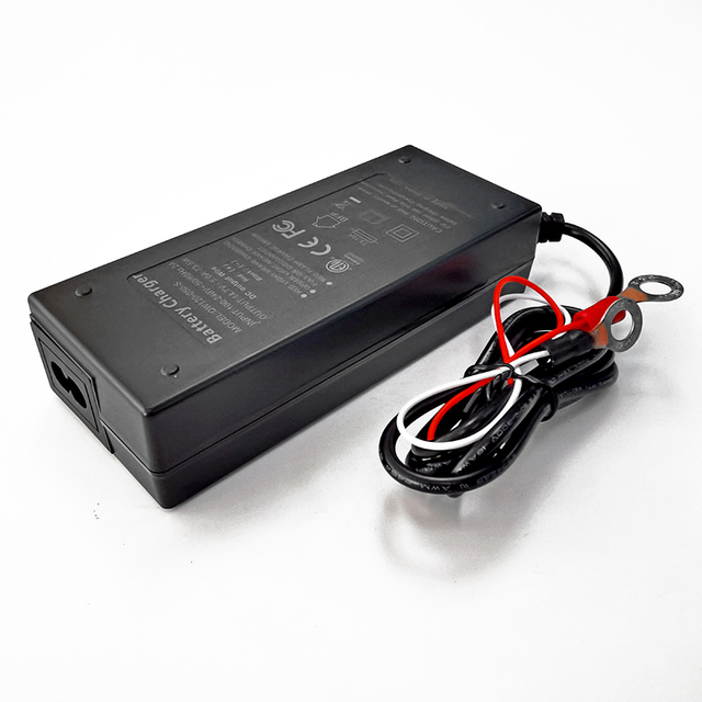 90W 60V 61.2V 62.05V 1.5A Fast Charger for 17S 51V 54.4V LiFePO4 Battery Pack Power Drills Portable Charger Lifepo4 Battery Charger