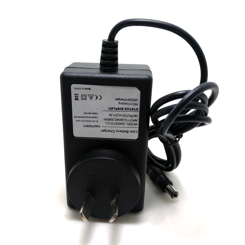 AU EU UK US 24W Wall Charger 21V 1a Smart Chargers for 5S 18V 18.5V lithium ion batteries Electric Scooter Toy Robots battery Pack