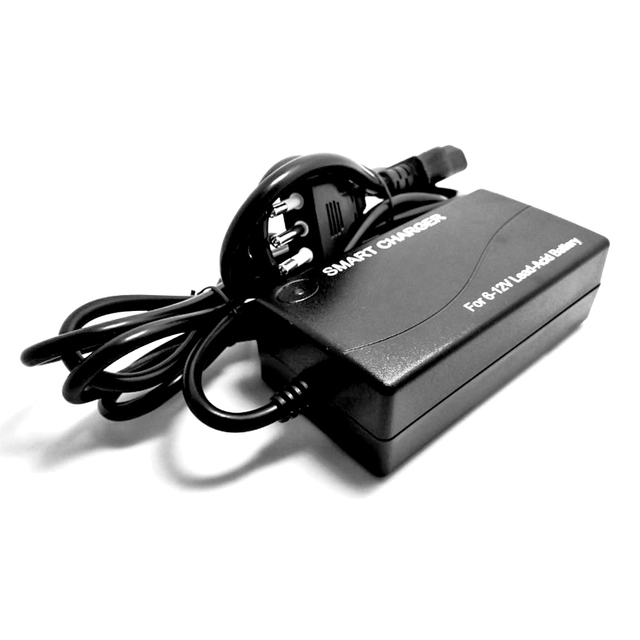 60W Battery Charger 6V-12V 3a Charger for AGM VRLA GEL Lead Acid Batteries Solar Street Lights Led Emergency Lights Battery Packs