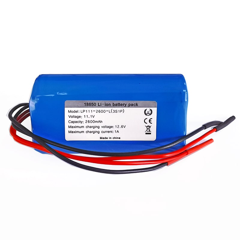 Kralux 11.1V 2600mAh 3S1P Li-ion Rechargeable Battery Pack With XH2.54 Connector