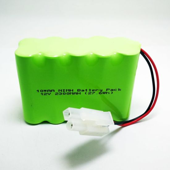 12V 2300mAh AA Ni-MH Rechargeable Battery Pack for Infusion pump