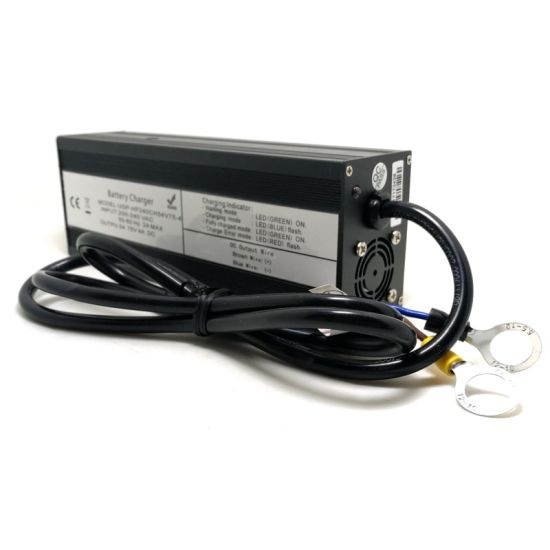 Factory Direct Sale 84V 2.5A 250W Charger for 20s 72V 74V Li-ion/Lithium Polymer Battery with PFC
