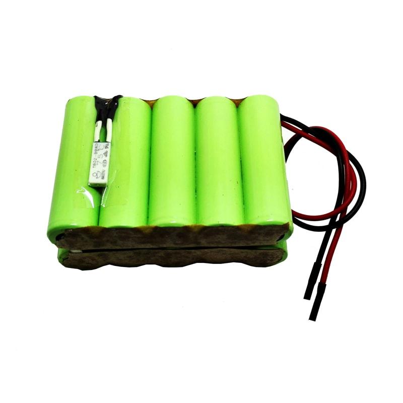 12V 1800mAh AA Ni-MH Rechargeable Battery Pack with Connector and Wire