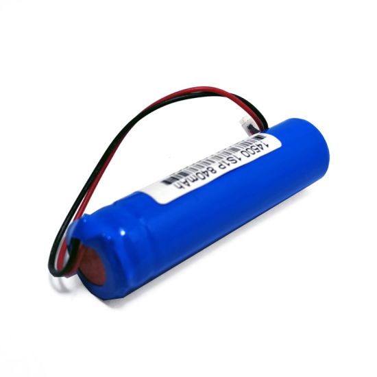 3.6V 3.7V 14500 840mAh Rechargeable AA Lithium Ion Battery Pack with PCM and Connector