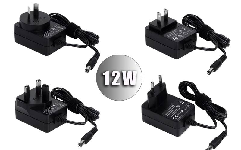 Interchangeable Plug Adapter EU/Us/UK/Au/Cn Standard 5V 5A Power Supply