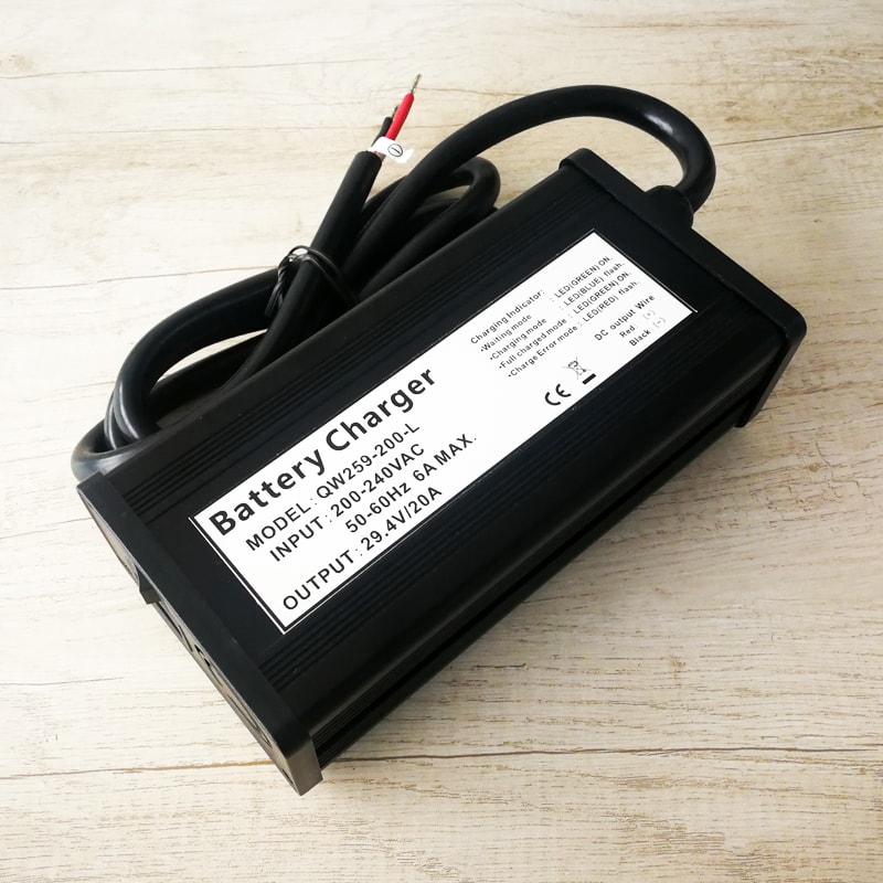 Factory Direct Sale 57.6V 58.4V 6a 360W charger for 16S 48V 51.2V LiFePO4 battery pack with PFC