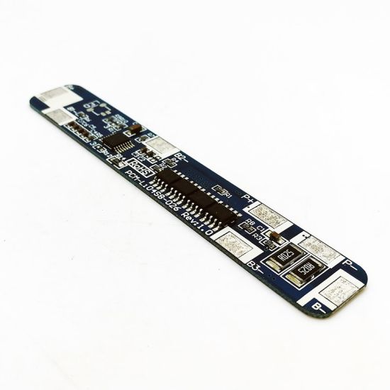 3s~4s 7A PCM BMS for 14.4V 14.8V Li-ion/Lithium/ Li-Polymer 12V 12.8V LiFePO4 Battery Pack Size L100*W16*T4mm (PCM-Li04S8-026)