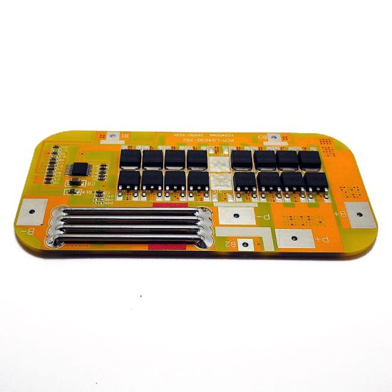 4s 30A PCM BMS for 14.4V 14.8V Li-ion/Lithium/ Li-Polymer 12V 12.8V LiFePO4 Battery Pack Size L102*W50*T6mm (PCM-L04S30-292)