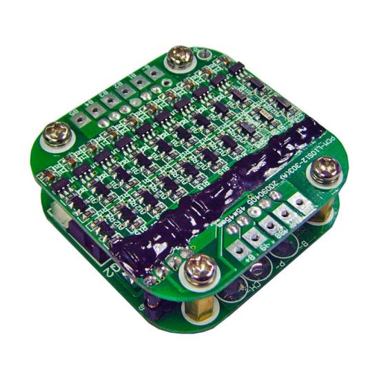 10s 15A PCM BMS for 36V 37V Li-ion/Lithium/ Li-Polymer 30V 32V LiFePO4 Battery Pack Size L45*W45*T12mm (PCM-L10S15-303)