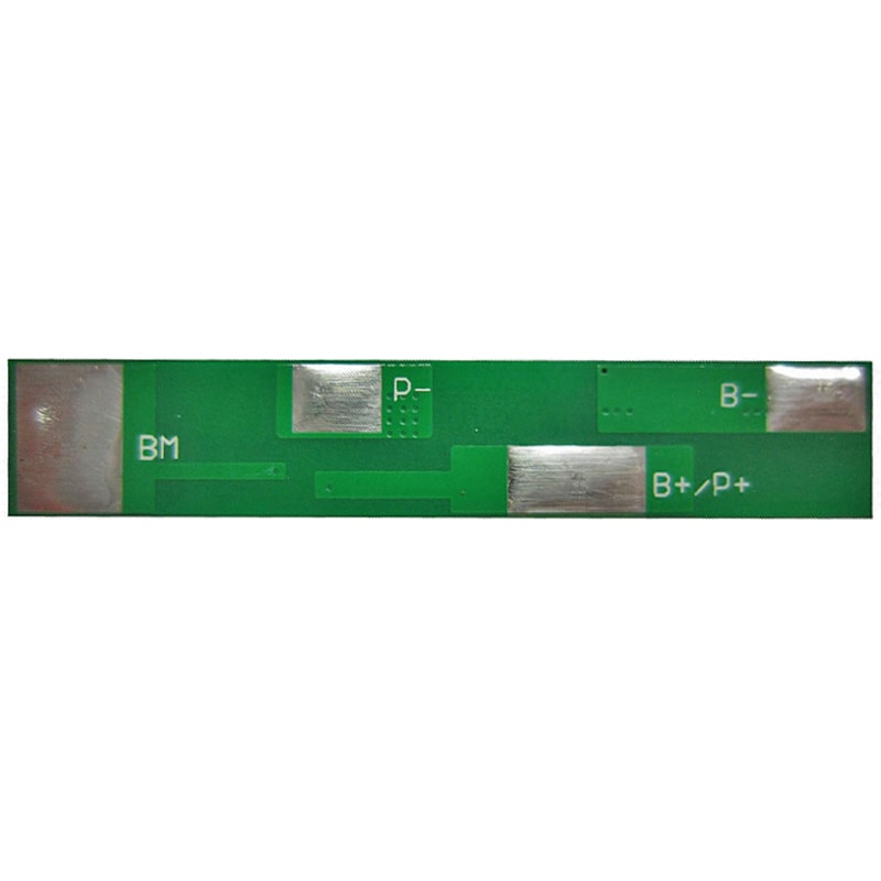 2s 10A BMS for 7.2V 7.4V Li-ion/Lithium/Li-Polymer 6V 6.4V LiFePO4 Battery Pack Size L51*W9*T2mm PCM-L02s10-166 (A-1)